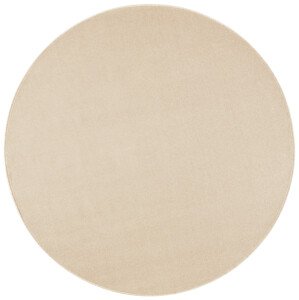 Kusový koberec Nasty 101152 Creme kruh - 200x200 (průměr) kruh cm Hanse Home Collection koberce