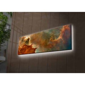 ASIR Nástěnný obraz na plátně s led osvětlením SOUMRAK 30 cm