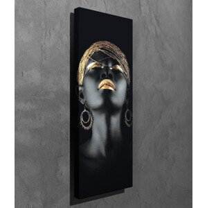 ASIR Dekorační nástěnný obraz AFRICKÁ ŽENA 30 cm plátno