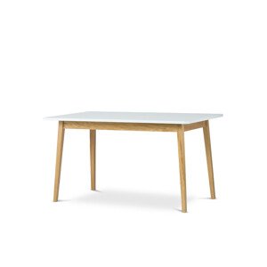 KONSIMO Jídelní stůl Frisk bílý rozkládací Rozměr: 140 - 180 cm