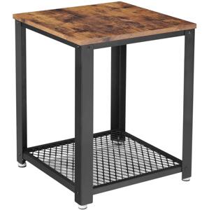 VASAGLE Odkládací stolek industriální 45x45 cm