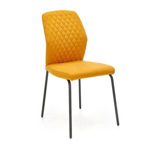 Halmar Jídelní židle K461 - hořčicová