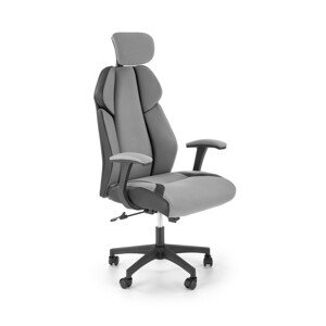 Halmar Kancelářská židle CHRONO - šedá/černá