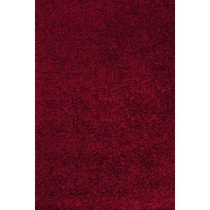 Ayyildiz Kusový koberec Life Shaggy 1500 – červená 60x110 cm
