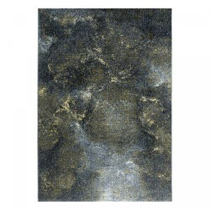 Ayyildiz Kusový koberec Ottawa 4203 – žlutá/šedá 80x250 cm