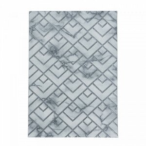 Ayyildiz Kusový koberec Naxos 3813 šedá/bílá 120x170 cm