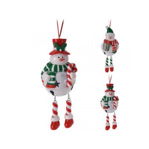 PROHOME - Figurka vánoční 15cm závěsná různé motivy